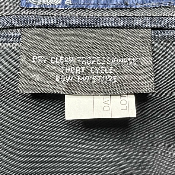 Burberrys Vintage Burberry 100% Wool 2-Piece Suit Navy - Picture 9 of 16